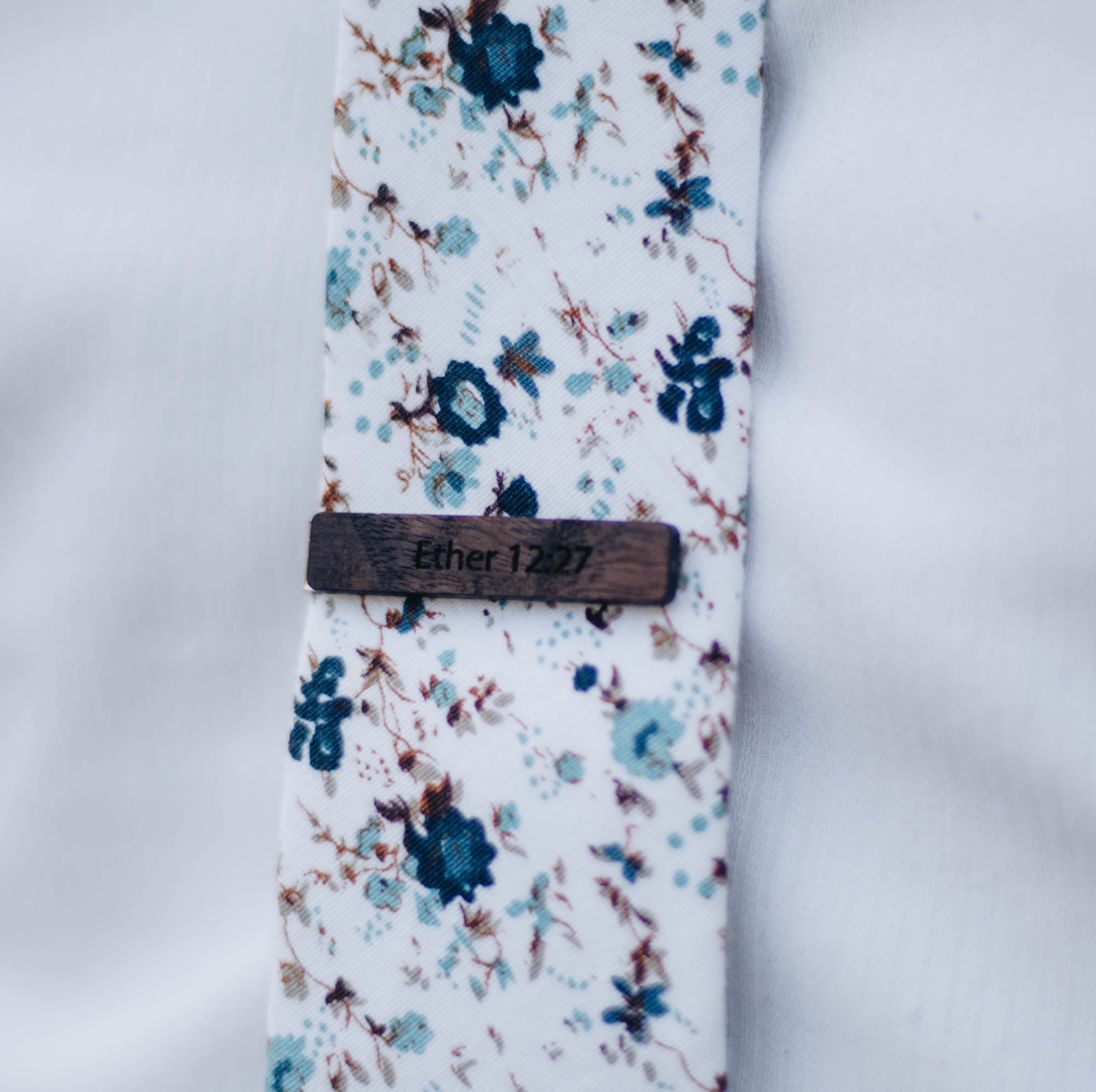 CUSTOM WEDDING Tie Clip - handmade personalized ebony wood tie bar -  elegant gift for men