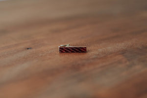 Wood Tie Clip- Diagonally