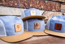 Light 5-Panel Trucker Hat with WL Wood Patch