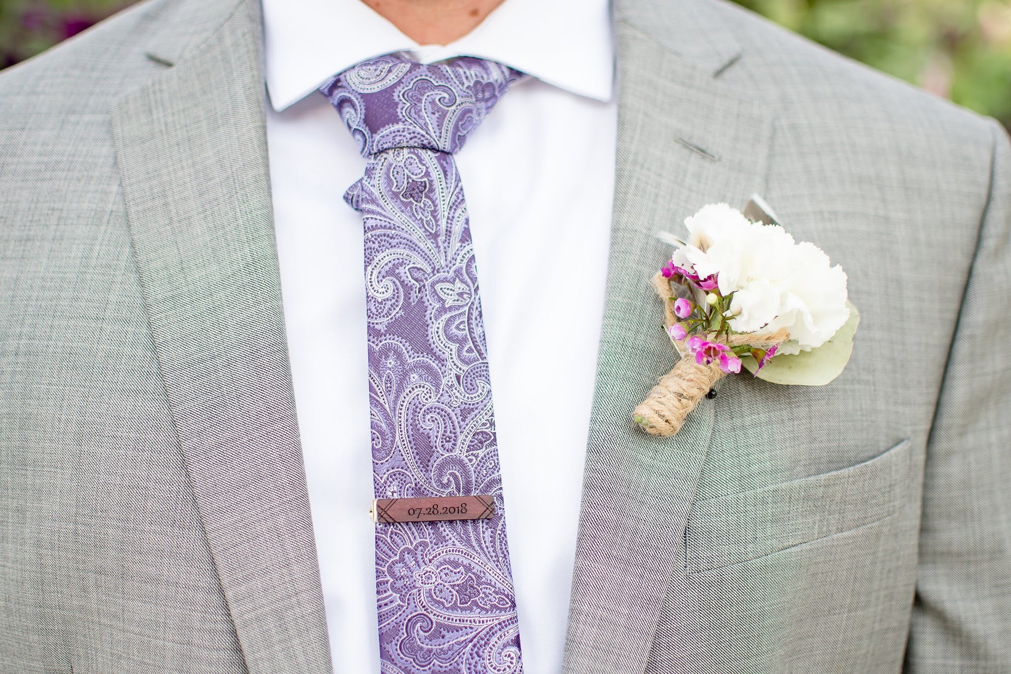 Wooden Tie Clip, Wood Tie Bar, Mens Wedding Accessories, Tie Clip Wood, Personalised Wooden Tie Clip, Minimalist Tie Clip, Gift for Him