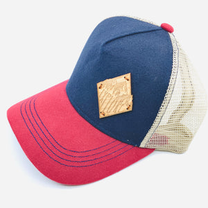 'MERICA HAT with Wood patch