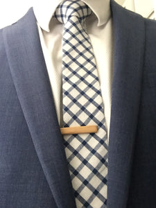 Wood Tie Clip- Pureblood (plain)