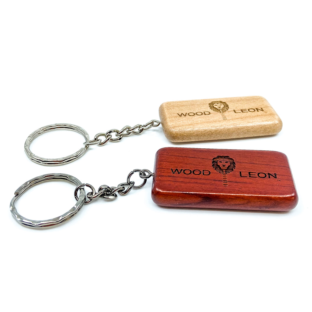 Custom Engraved Wood Key Chains