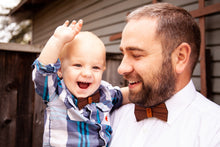 Wood Bowties - Daddy and Me