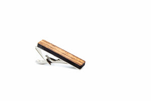 Wood Tie Clip- Pureblood (plain)